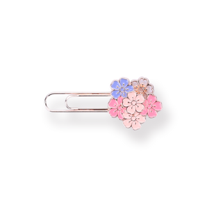 Sakura Bookmark - 6 Blossoms - Stationery Pal