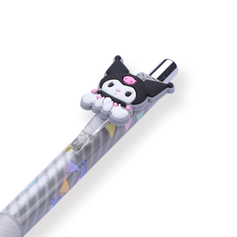 Sanrio Kuromi Gel Pen - 0.5 mm - Black Ink - Stationery Pal