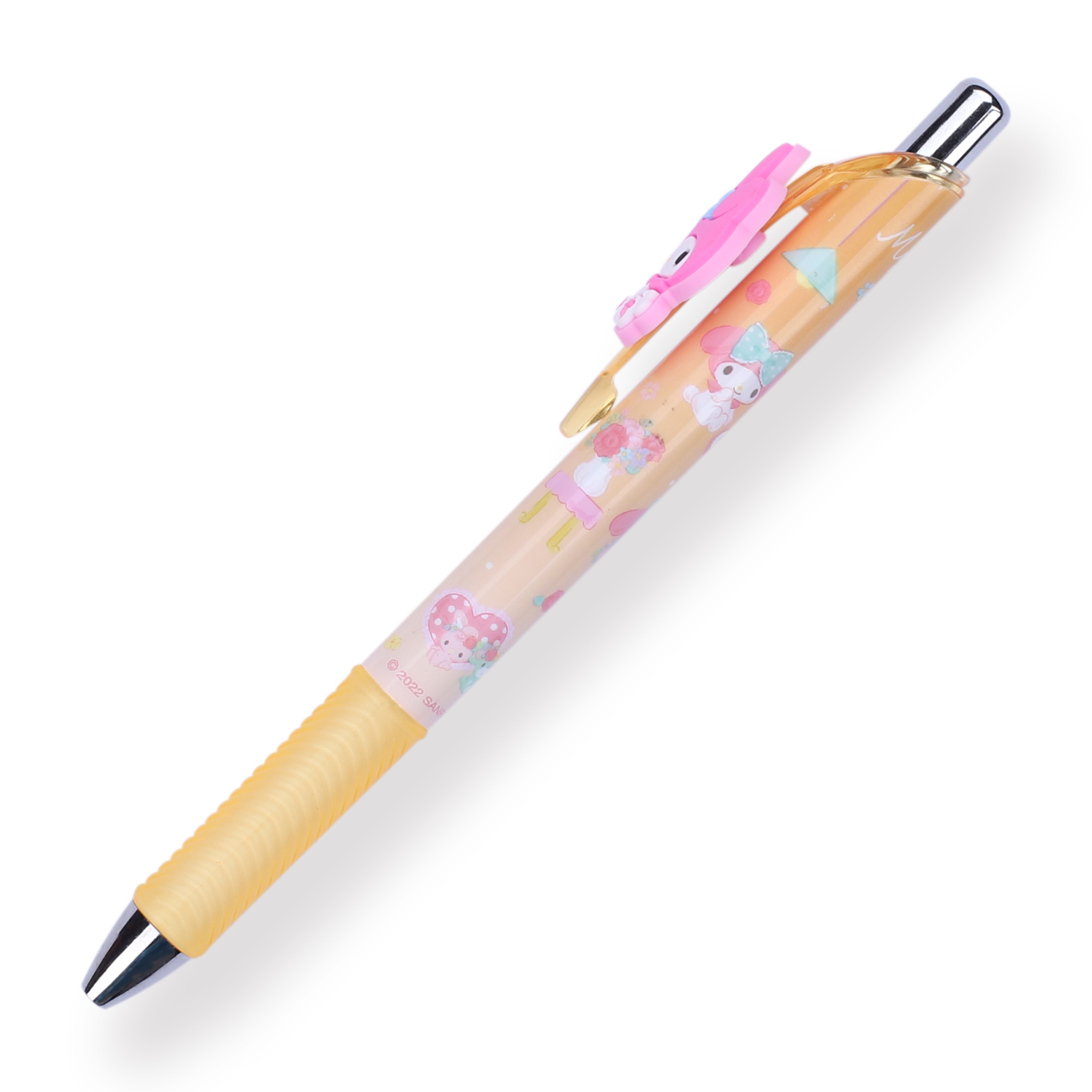 Sanrio My Melody Gel Pen - 0.5 mm - Orange Ink - Stationery Pal