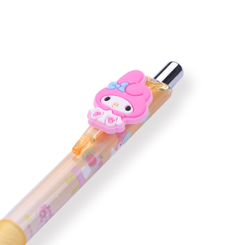 Sanrio My Melody Gel Pen - 0.5 mm - Orange Ink - Stationery Pal