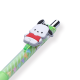 Sanrio Pochacco Gel Pen - 0.5 mm - Green Ink - Stationery Pal