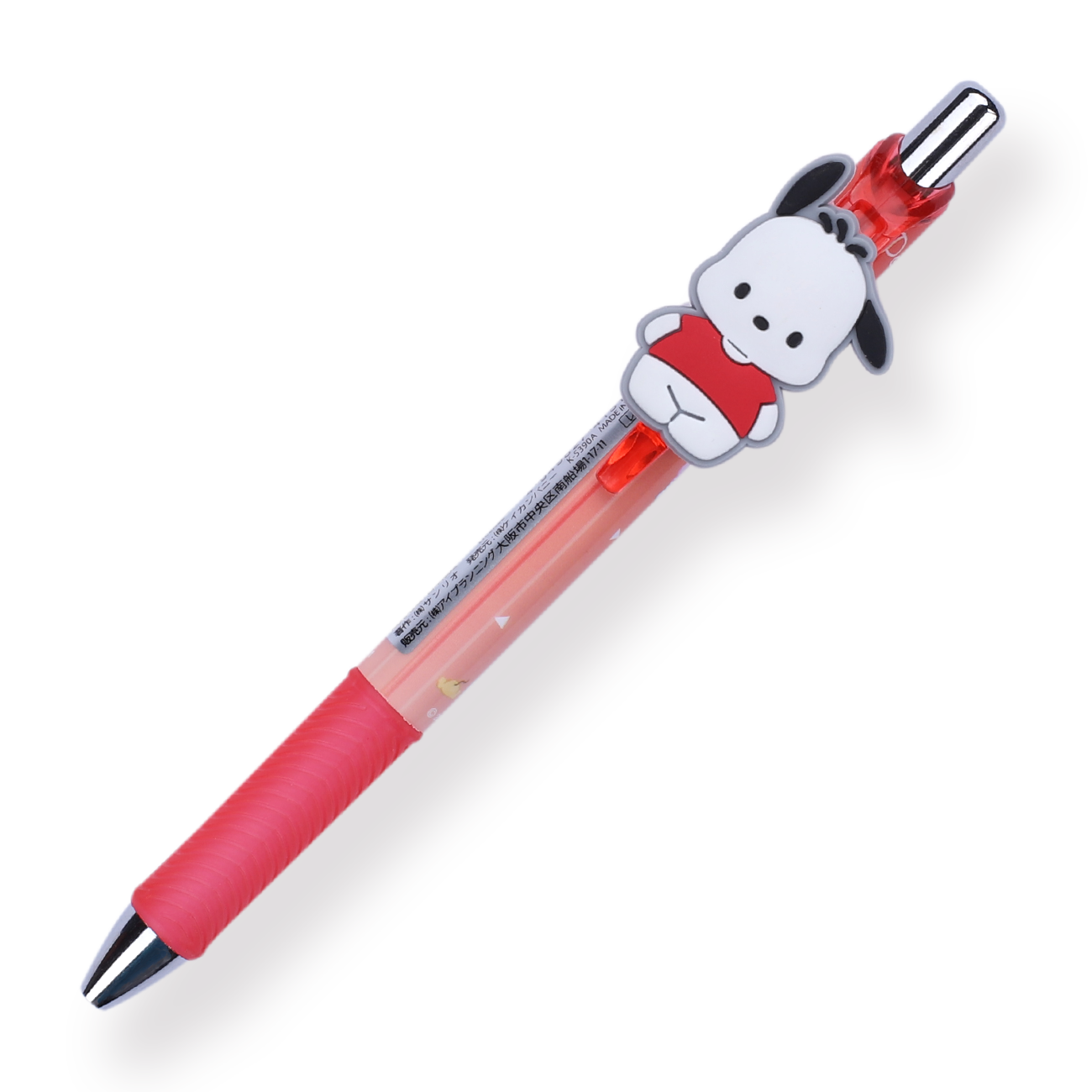 Sanrio Characters Knock Type Gel Pen - Red