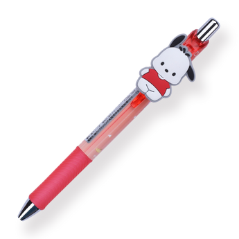 Sanrio Pochacco Gel Pen - 0.5 mm - Red Ink - Stationery Pal