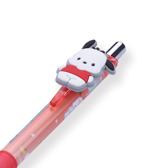 Sanrio Pochacco Gel Pen - 0.5 mm - Red Ink - Stationery Pal