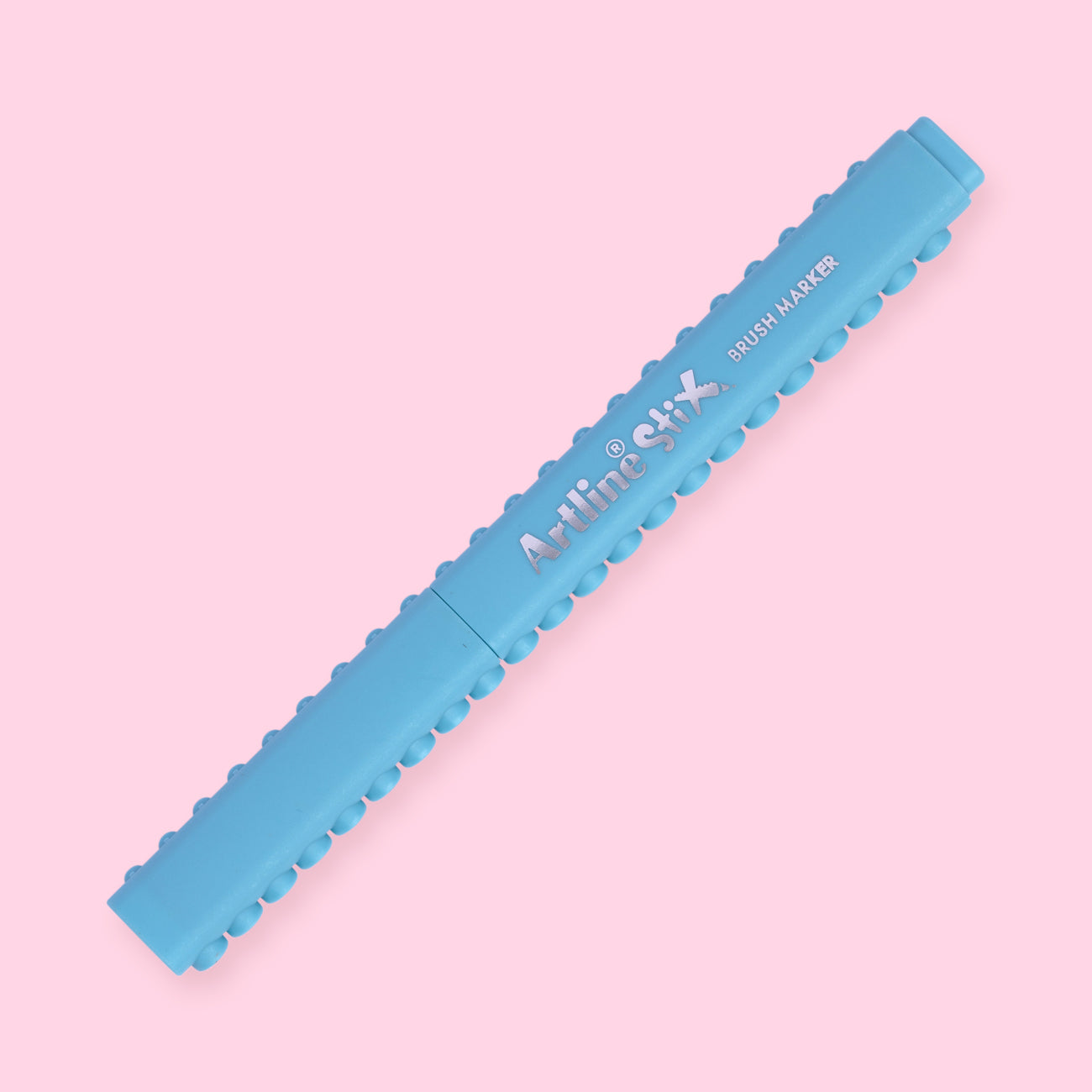 Shachihata Artline Stix Brush Marker - Light Blue