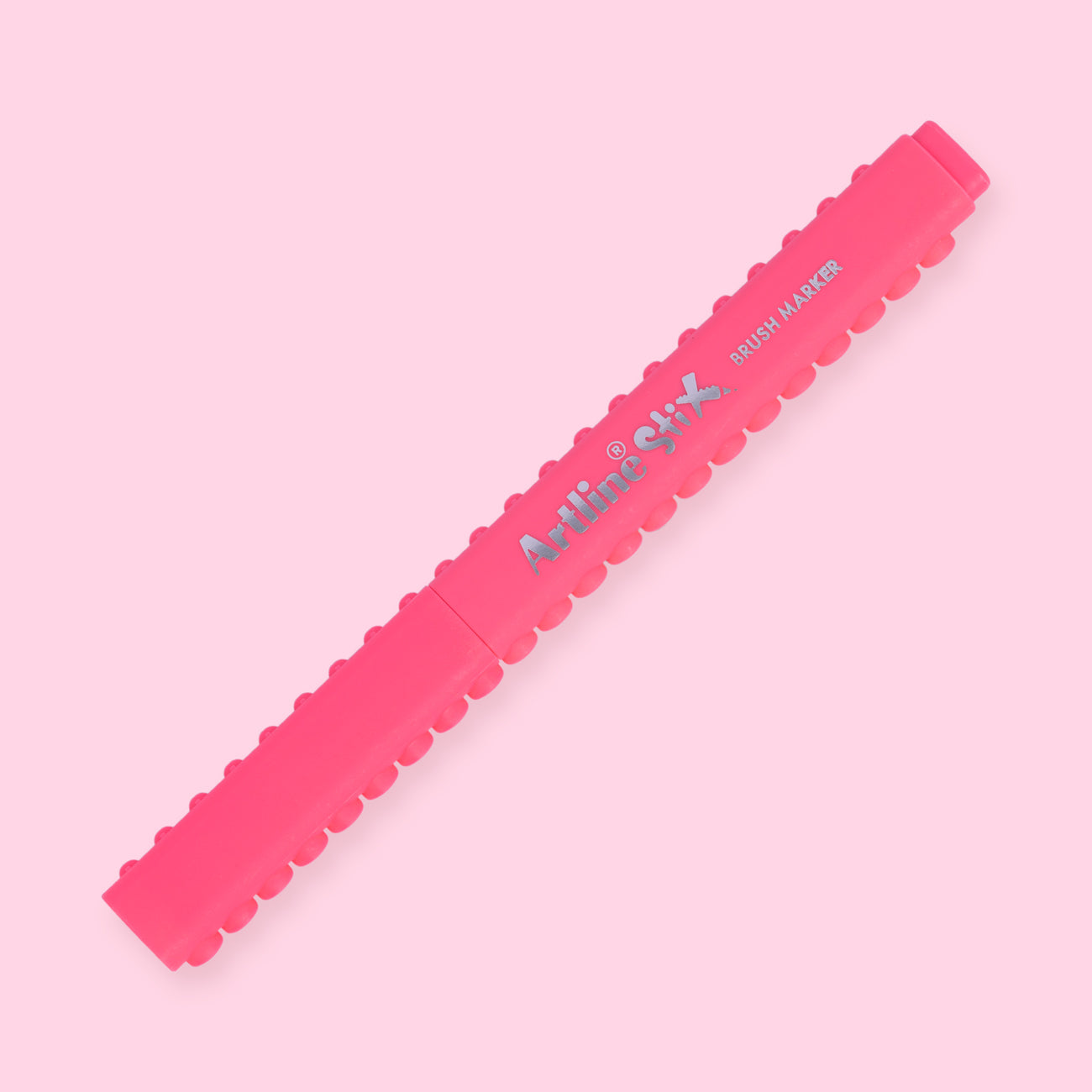 Shachihata Artline Stix Brush Marker - Pink