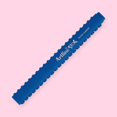 Shachihata Artline Stix Brush Marker - Royal Blue