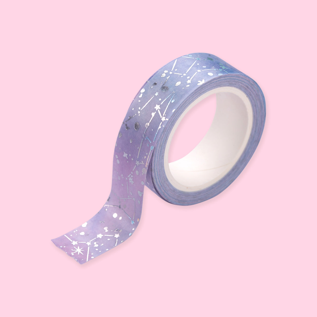 Silver Foil Washi Tape - Constellation