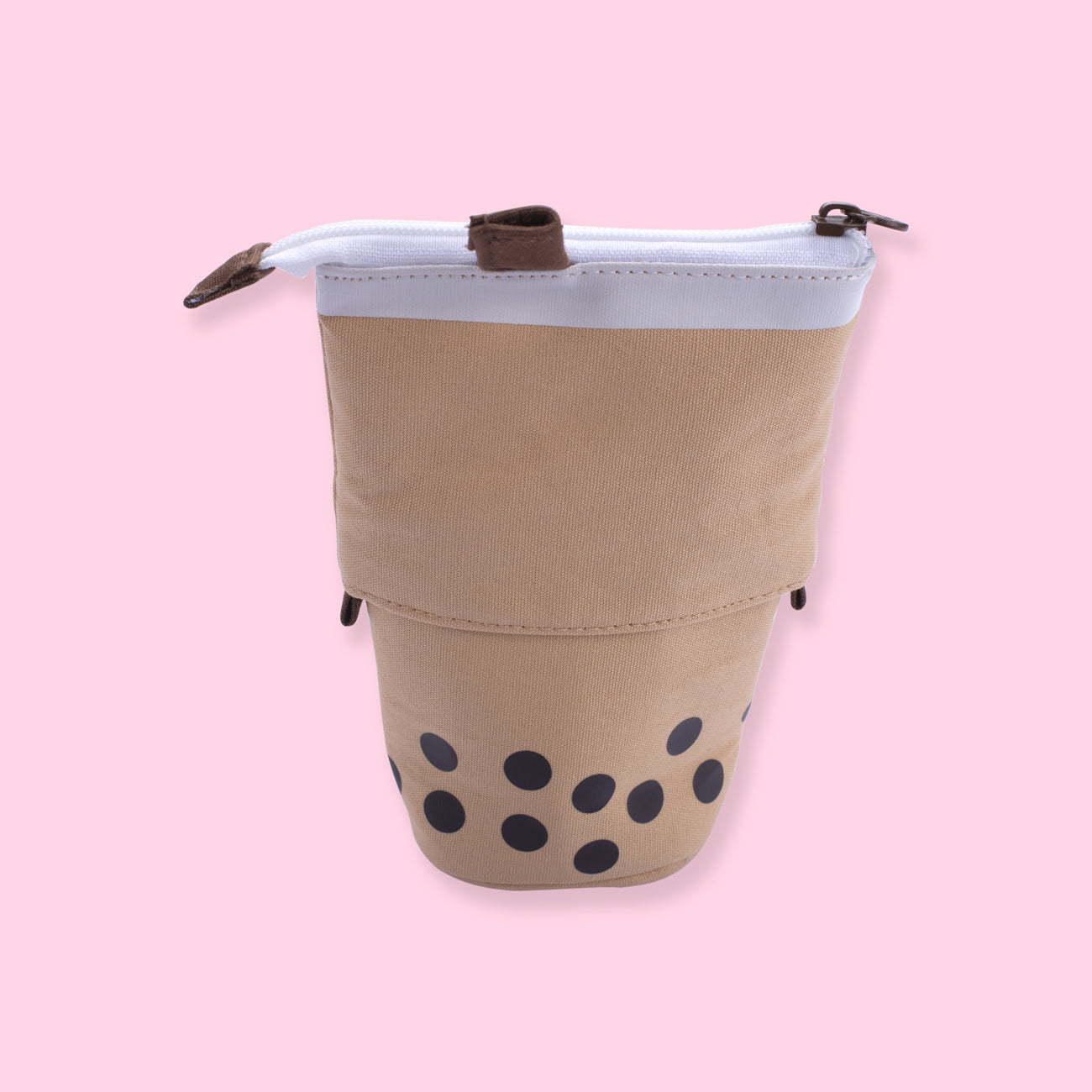 Slide Pen Pouch - Bubble Tea - Khaki