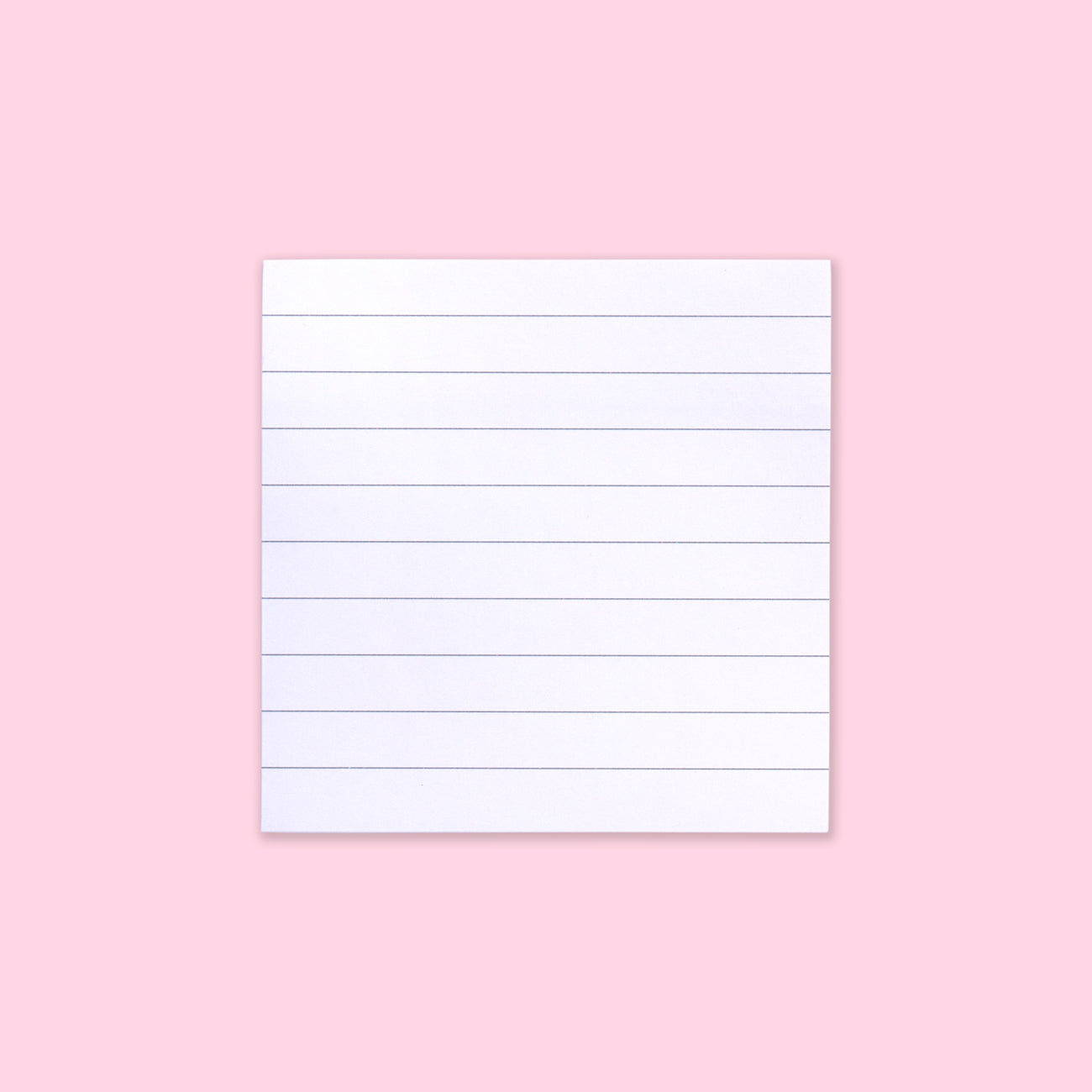 Square Ruled Sticky Notes - White – Stationery Pal
