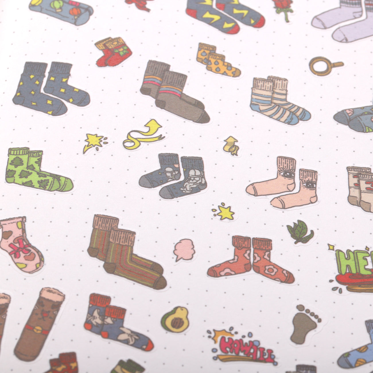 Statioholic Original Stickers -Socks