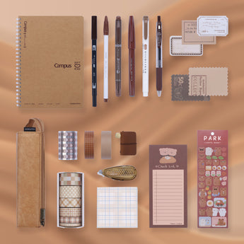 Stationery Pal Bullet Journal Set - Caramel - Stationery Pal