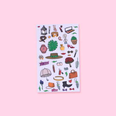 81 Digital Bullet Journal Scrapbooking Frame Stickers — Stationery Pal