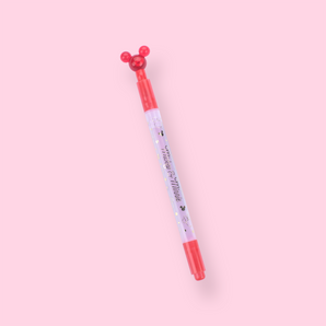 Sun-Star Double-Ended Scented Fineliner Pen - Red - Stationery Pal