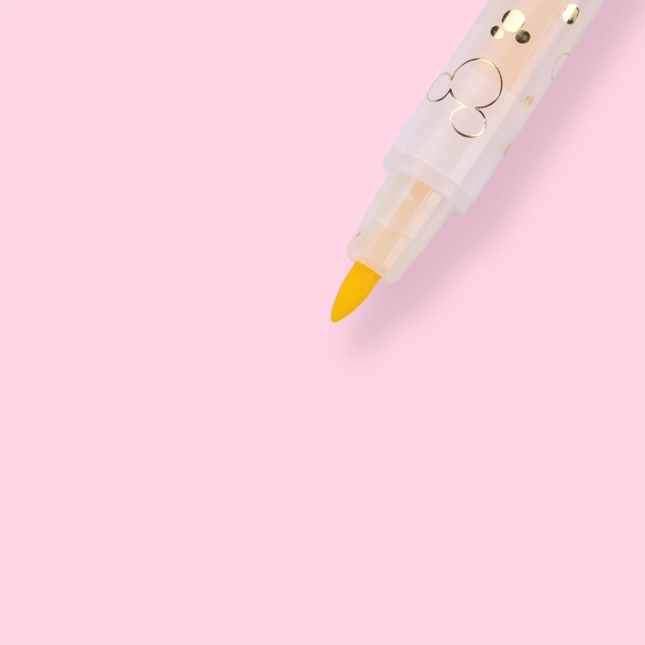 Sun-Star Double-Ended Scented Fineliner Pen - Yellow