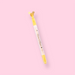 Sun-Star Double-Ended Scented Fineliner Pen - Yellow - Stationery Pal