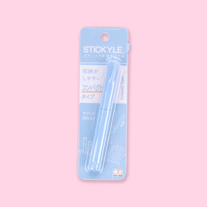 Sun-Star Stickyle Scissors - Compact Type - Blue - Stationery Pal
