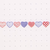 Thin Washi Tape - Heart - Stationery Pal