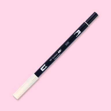 Tombow Dual Brush Pen - 020 - Peach - Stationery Pal
