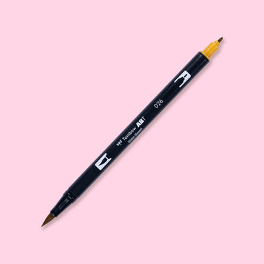 Tombow Dual Brush Pen - 026 - Yellow Gold - Stationery Pal
