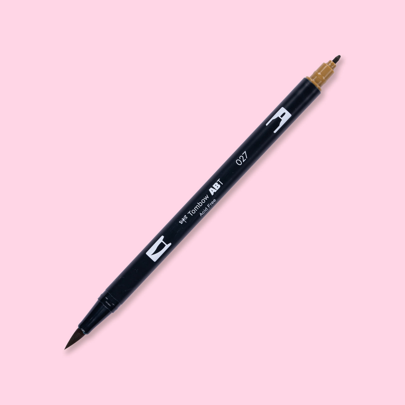 Tombow Dual Brush Pen - 027 - Dark Ochre