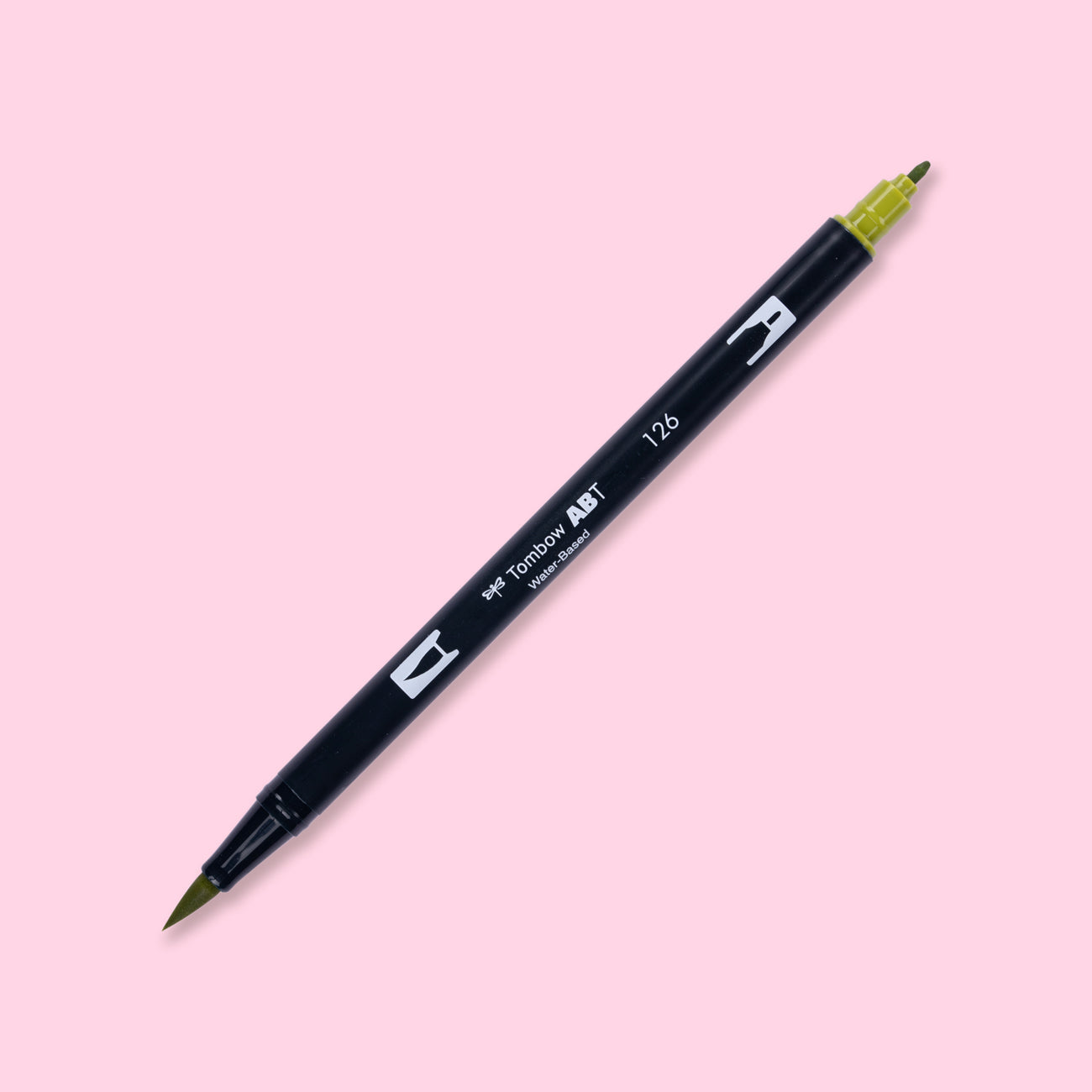 Tombow Dual Brush Pen - 126 - Light Olive