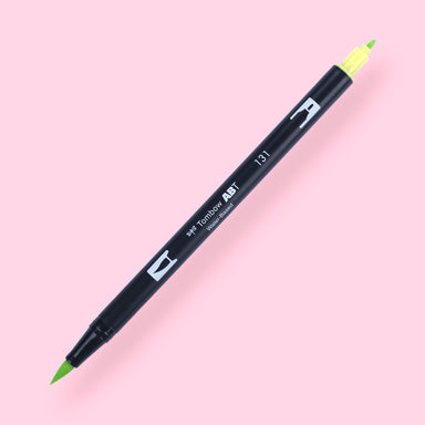 Tombow Dual Brush Pen - 131 - Lemon Lime - Stationery Pal