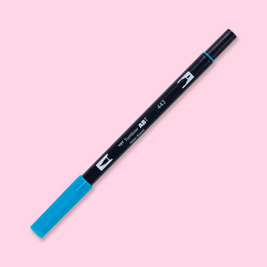 Tombow Dual Brush Pen - 443 - Turquoise - Stationery Pal