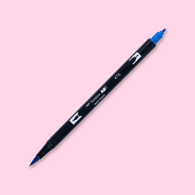 Tombow Dual Brush Pen - 476 - Cyan - Stationery Pal