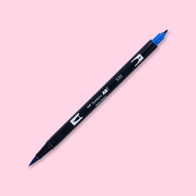 Tombow Dual Brush Pen - 535 - Cobalt Blue - Stationery Pal