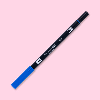 Tombow Dual Brush Pen - 535 - Cobalt Blue - Stationery Pal