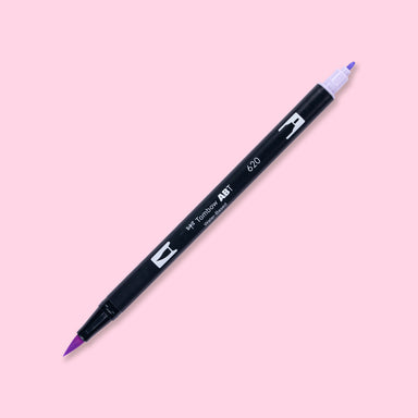 Tombow Dual Brush Pen - 620 - Lilac - Stationery Pal