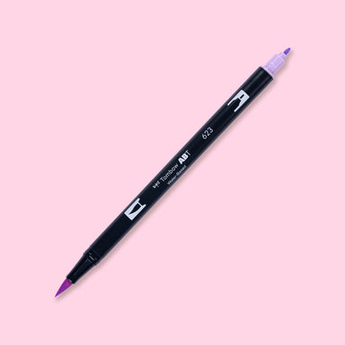 Tombow Dual Brush Pen - 623 - Purple Sage - Stationery Pal