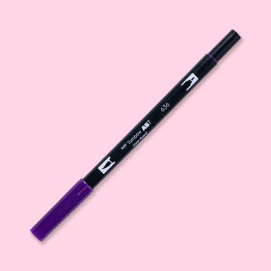 Tombow Dual Brush Pen - 636 - Imperial Purple - Stationery Pal
