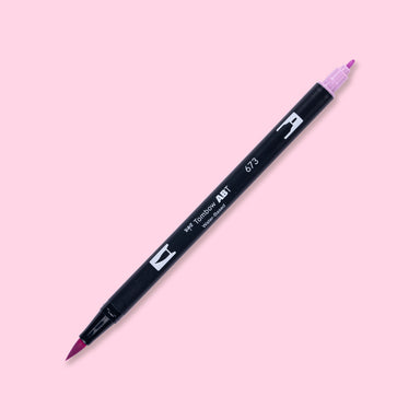 Tombow Dual Brush Pen - 673 - Orchid - Stationery Pal