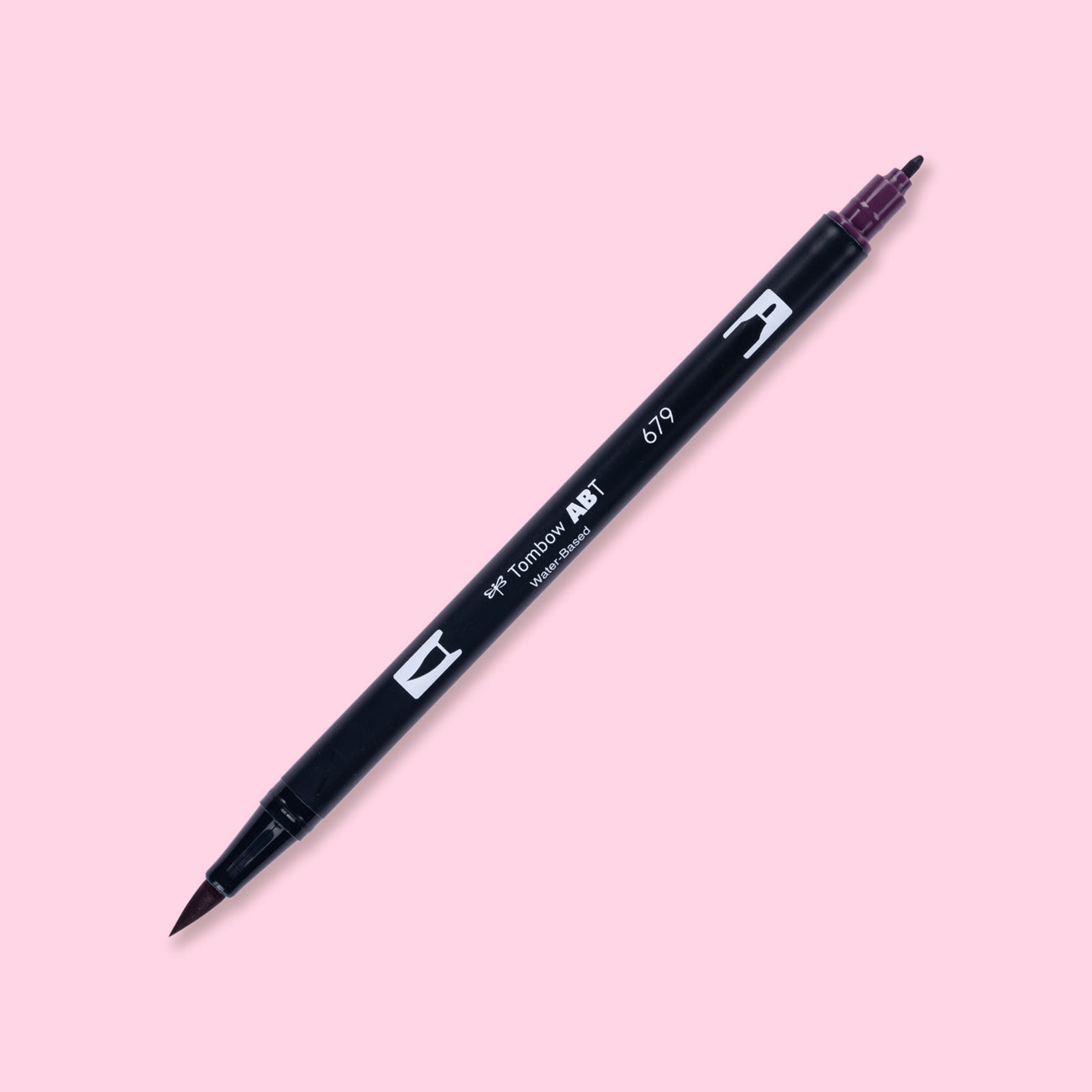 Tombow Dual Brush Pen - 679 - Dark Plum - Stationery Pal