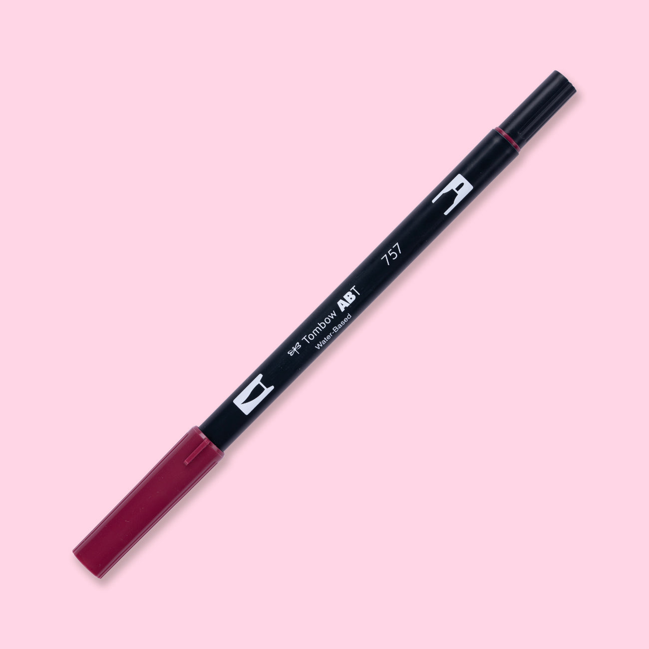 Tombow Dual Brush Pen - 757 - Port Red