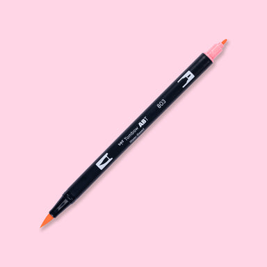 Tombow Dual Brush Pen - 803 - Pink Punch - Stationery Pal
