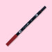 Tombow Dual Brush Pen - 837 - Wine Red - Stationery Pal