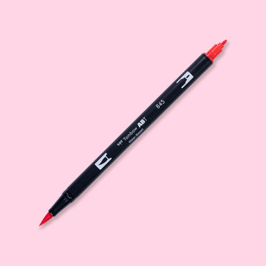 Tombow Dual Brush Pen - 845 - Carmine - Stationery Pal