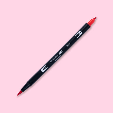 Tombow Dual Brush Pen - 856 - Chinese Red - Stationery Pal