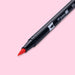 Tombow Dual Brush Pen - 905 - Red - Stationery Pal