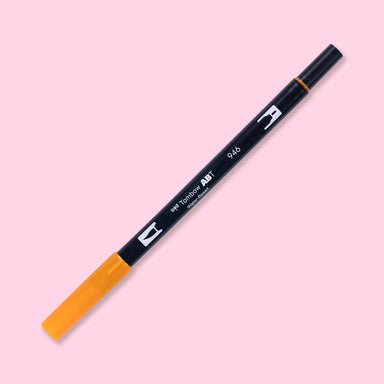 Tombow Dual Brush Pen - 946 - Gold Ochre - Stationery Pal
