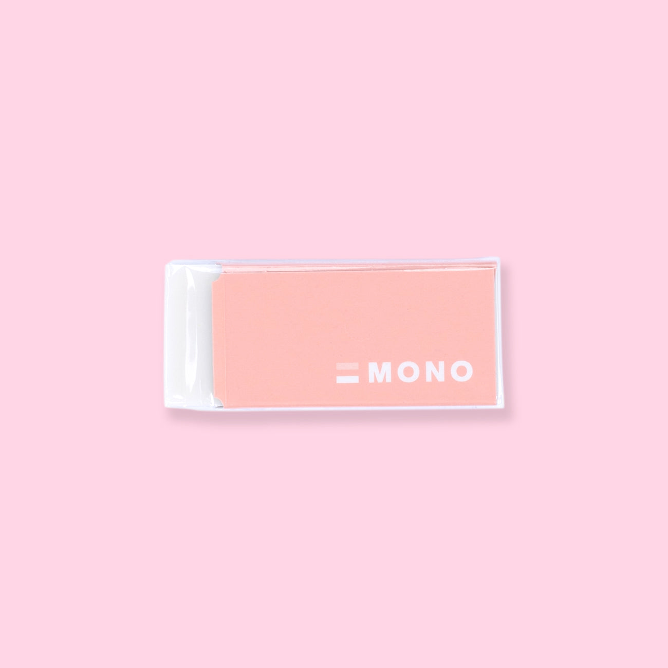 Tombow MONO Graph Eraser - Faded Color 2022 - Coral Red - Stationery Pal