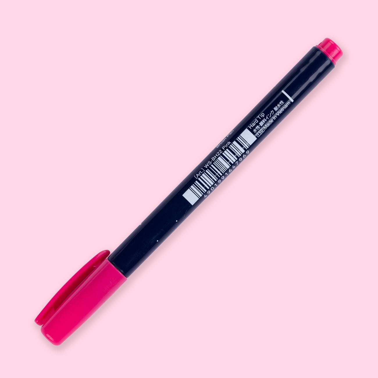 Tombow Fudenosuke Colors Brush Pen - Pink