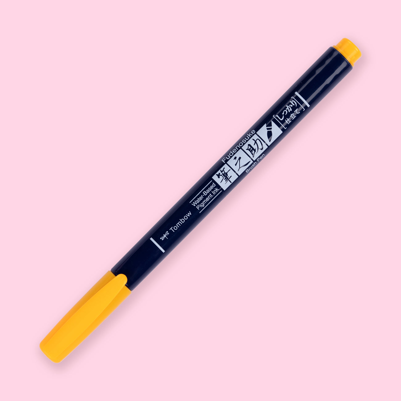 Tombow Fudenosuke Colors Brush Pen - Yellow