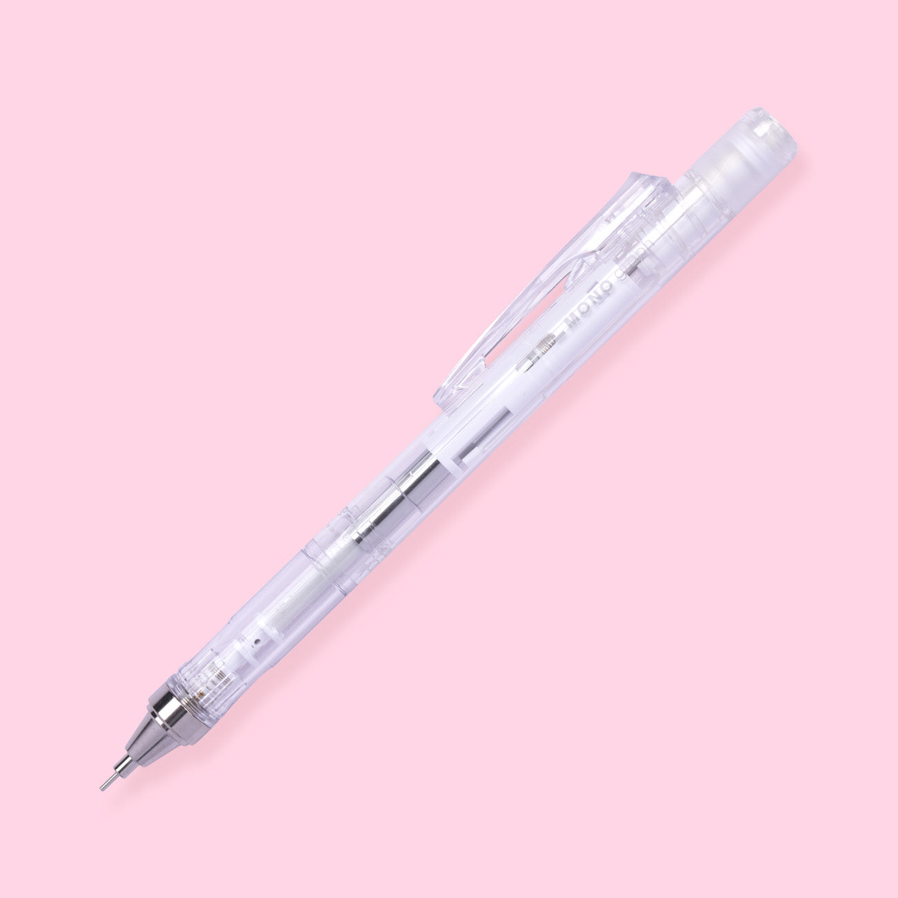 Tombow MONO Graph Clear Color Mechanical Pencil - Clear - 0.5 mm