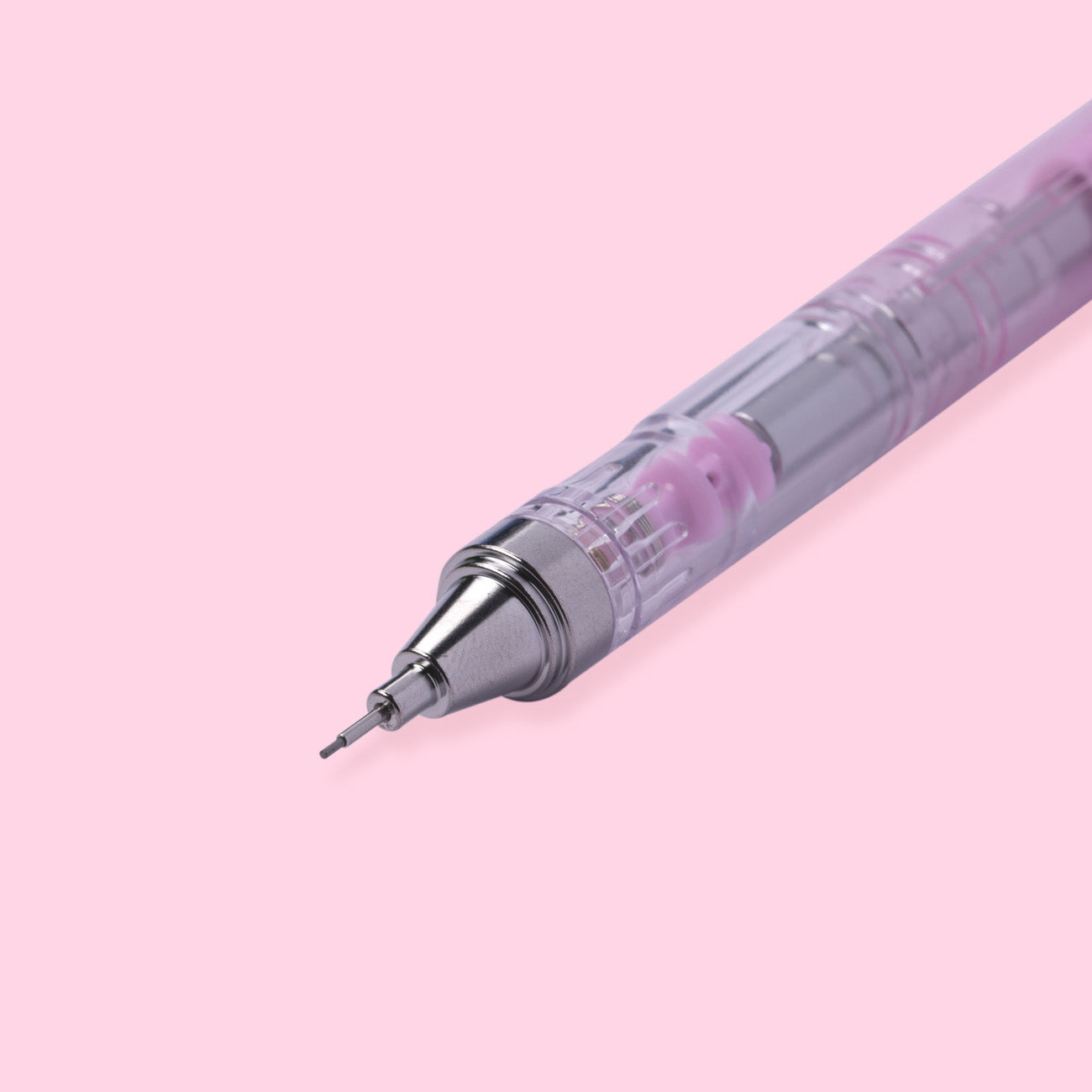 Tombow MONO Graph Clear Color Mechanical Pencil - Clear Pink - 0.5 mm