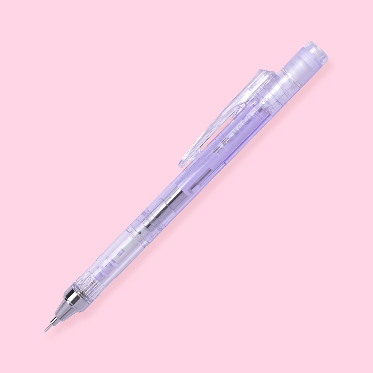 Tombow MONO Graph Clear Color Mechanical Pencil - Clear Purple - 0.5 mm