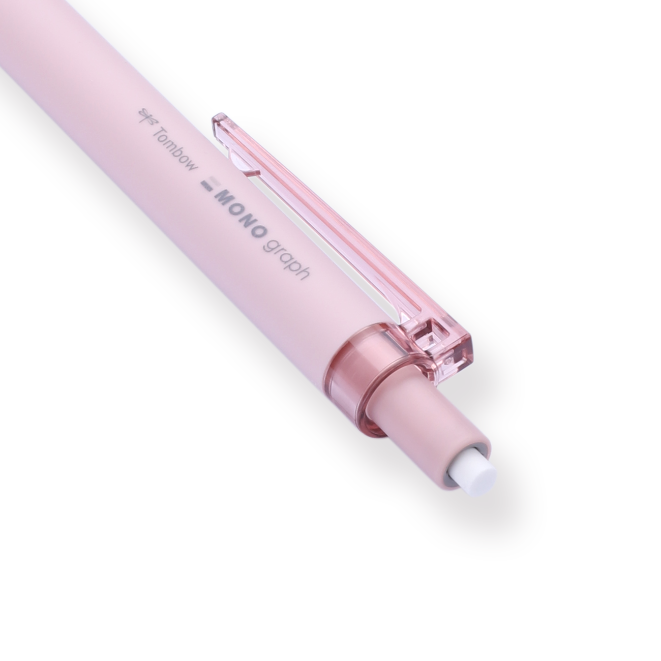 Tombow MONO Graph Lite Mechanical Pencil - 0.3 mm - Gray Pink Body